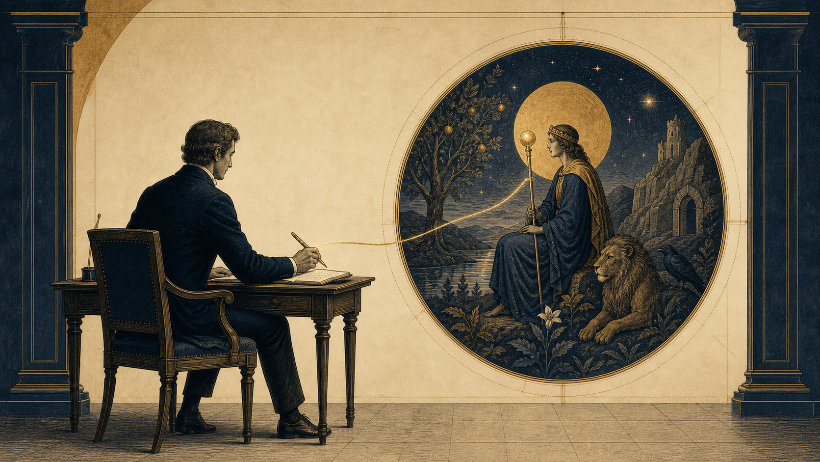 Active imagination practice in Jungian psychology