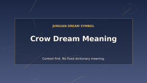 crow dream interpretation