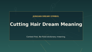 dream interpretation hair cutting
