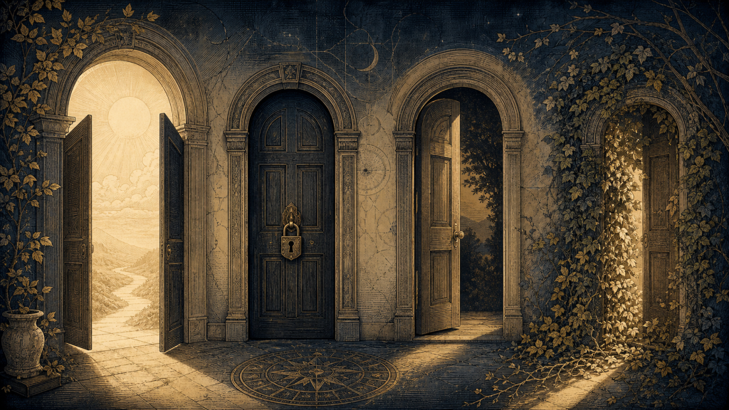 Door dream meaning in Jungian psychology