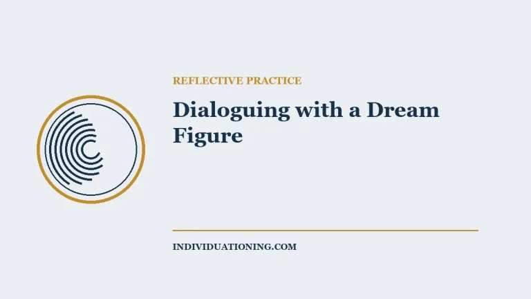 Dialoguing with a Dream Figure — reflective practice illustration