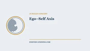 Ego–Self Axis — Jungian psychology illustration