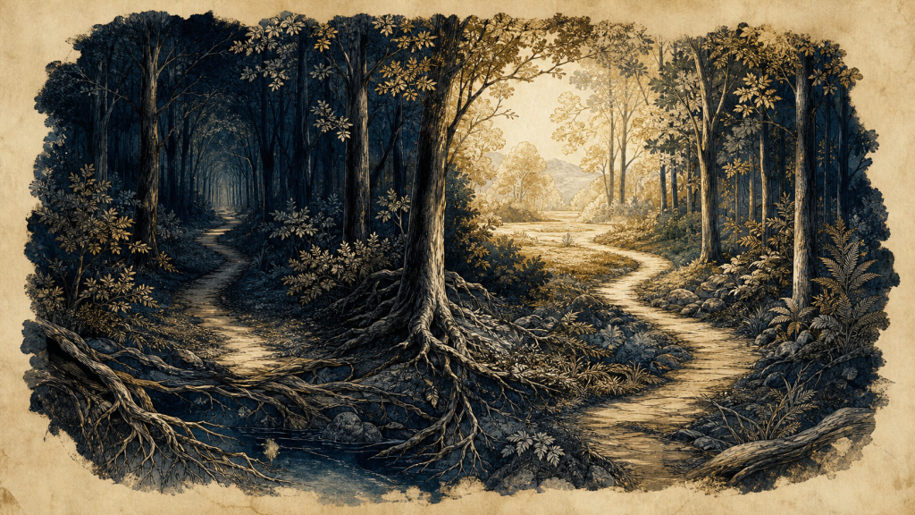 Forest dream meaning in Jungian psychology