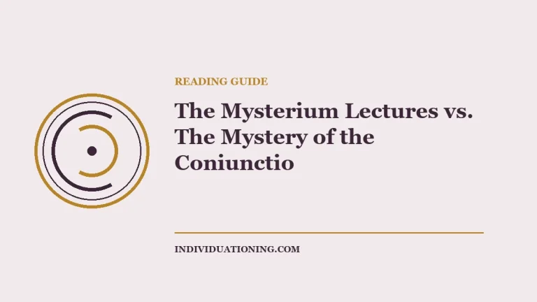 The Mysterium Lectures vs. The Mystery of the Coniunctio — Jungian reading guide illustration