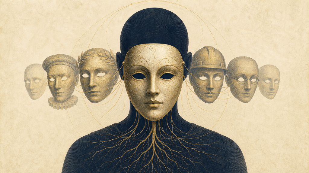 Persona social mask in Jungian psychology