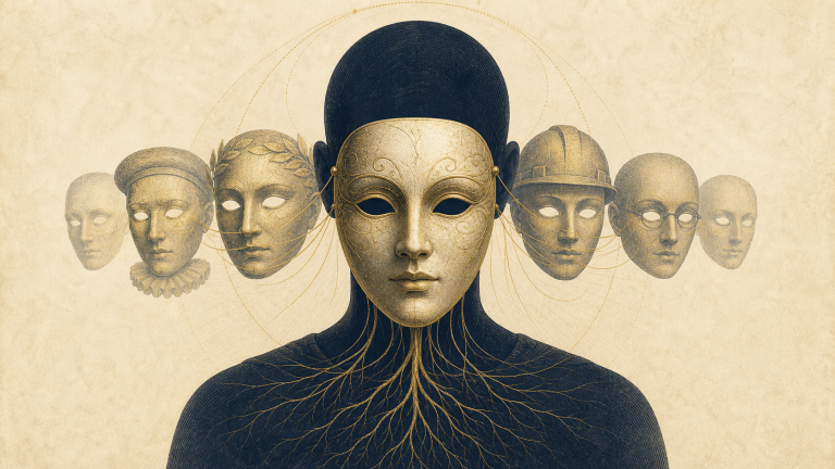 Persona social mask in Jungian psychology