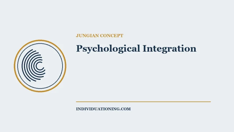 Psychological Integration — Jungian psychology illustration