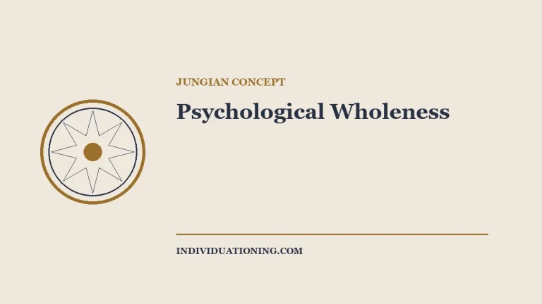 Psychological Wholeness — Jungian psychology illustration