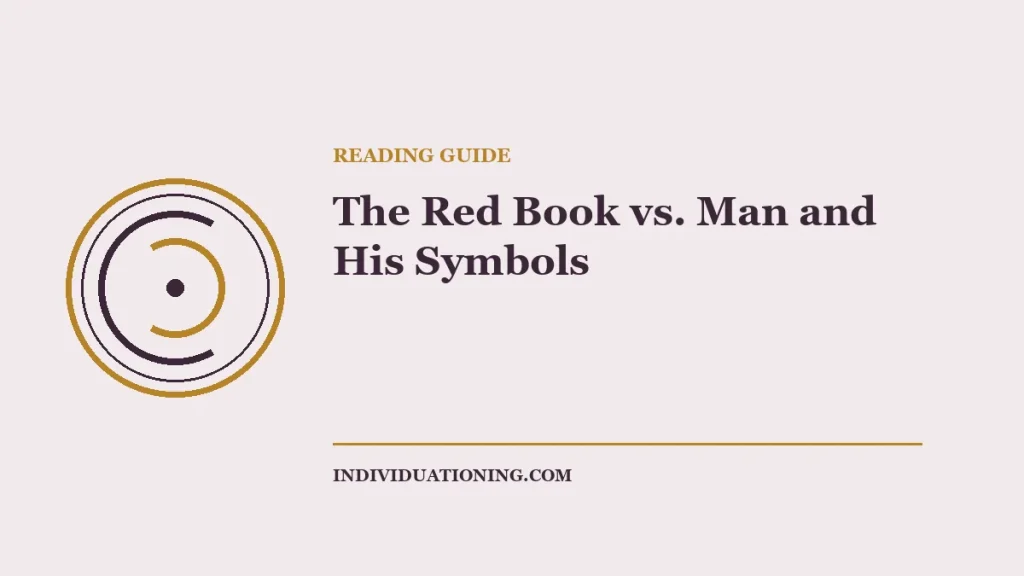 The Red Book vs. Man and His Symbols — Jungian reading guide illustration