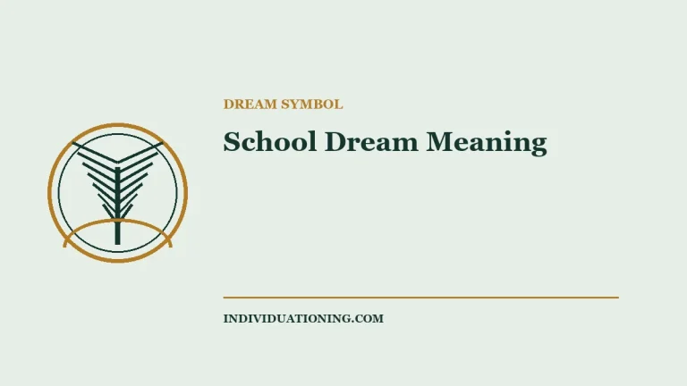 School Dream Meaning — dream symbol illustration
