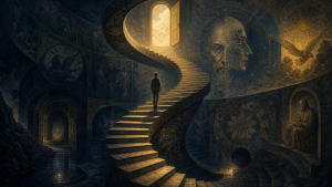 Stairs dream meaning in Jungian psychology