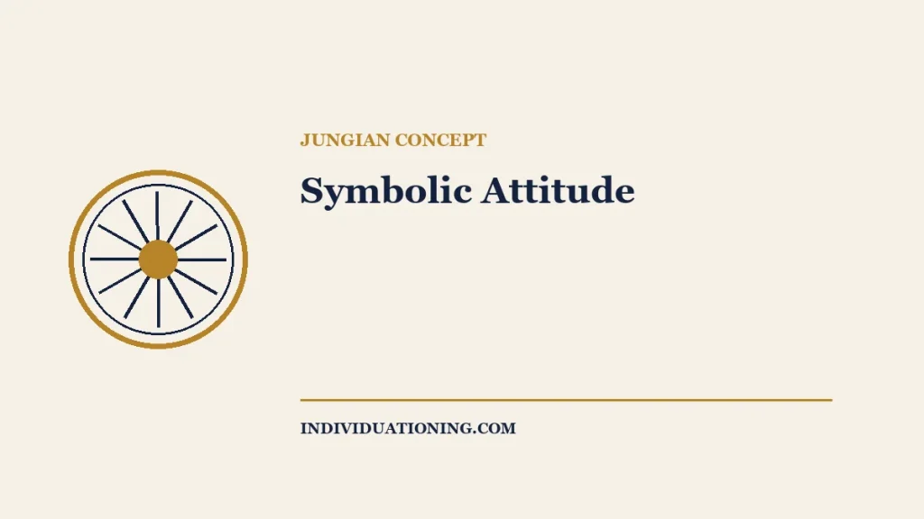 Symbolic Attitude — Jungian psychology illustration