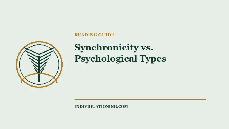 Synchronicity vs. Psychological Types — Jungian reading guide illustration